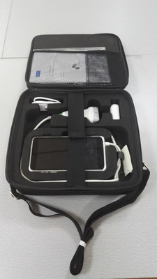 Ultrasound Scanner 6 inch 128 Elements Handheld Touch Screen Color Doppler Machine with convex/linear probe